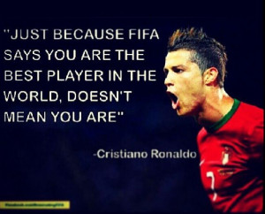 Quote from Cristiano Ronaldo