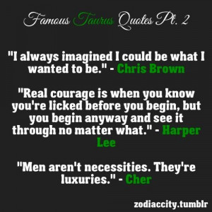 Taurus Quotes (Part 2)