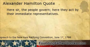 Quotes by Alexander Hamilton