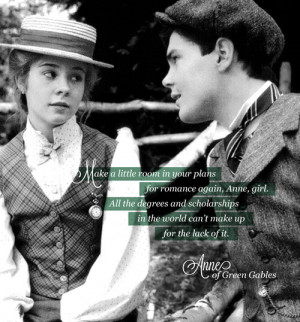 ... shirley #gilbert blythe #love #love stories #love quotes #movie quotes