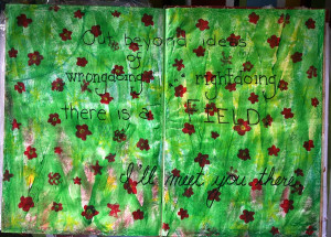 What are a few of your favorite Art Journaling materials to use?