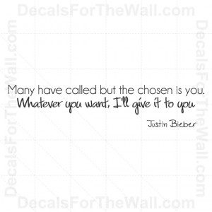 Justin-Bieber-One-Time-Girl-Wall-Decal-Vinyl-Sticker-Quote-Decor ...