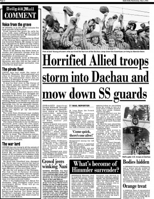 Read history as it happened: Extraordinary Daily Mail pages from the ...