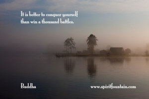 Better to Conquer Yourself than Win a Thousand Battles ~ Inspirational ...