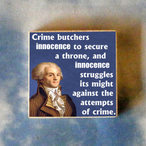 maximilien robespierre quotes