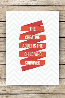 Creative adults – art quote