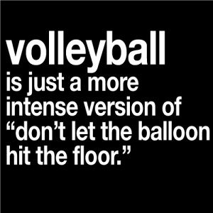 Cool volleyball sayings