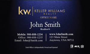 Gold Keller Williams Logo Red Realtor Business Card - Design #103311 ...