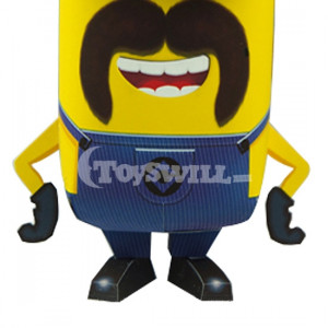 ... Model > Funny Police Minion 3D Paper Models/DIY Toys | Despicable Me
