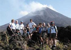Family tour to Arenal Volcano Costa Rica