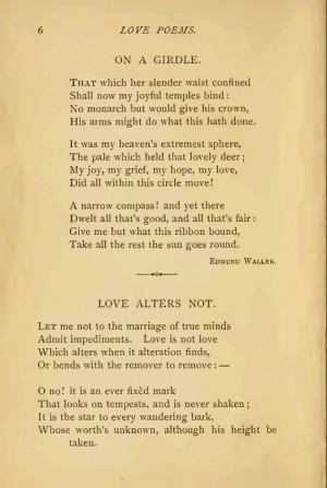 Famous Love Poems Poetry