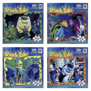 hasbro games shark tale puzzles shark tale puzzle 100 pieces