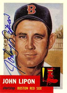 Johnny Lipon Baseball Stats...