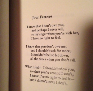 Just Friends Quotes Just friends by lang leav
