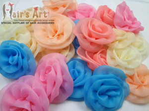 DIY Flower Hair Accessories
