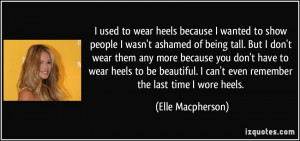 More Elle Macpherson Quotes