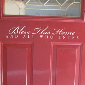 ... WHO ENTER Vinyl wall lettering quotes and sayings hom... [0301IP2YQUE