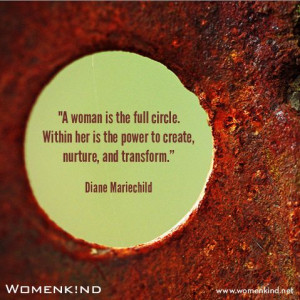 woman is the full circle