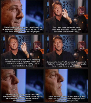 Dustin Hoffman in Tootsie Movie