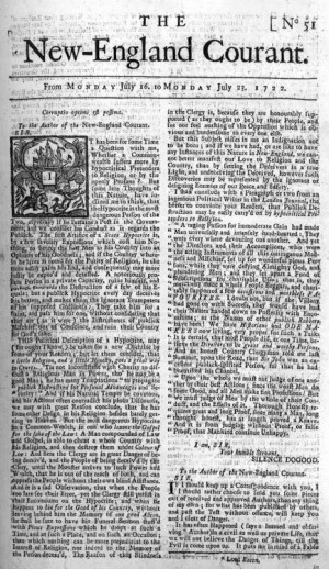 New-England Courant * * (1721-6)