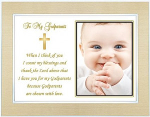 for Godparent from Godchild on Baptism or Christening Day - Godparent ...