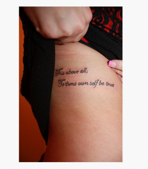 28) Tattoo Quote On Arm
