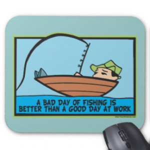 Funny Fishing Mousepads