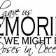 Wonderful Quote About Pictures And Memories : God Gave Us Memories ...