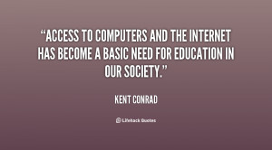 Access to computers and the Internet has become a basic need for ...
