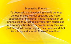 Everlasting Friends