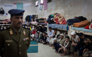 Mohammed Al-Awadai, the manager of juvenile administration in Yemen's ...