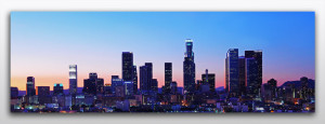 Downtown Los Angeles Skyline Twilight