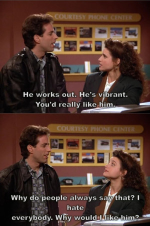 Seinfeld The alternate side- quote