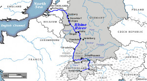 rhine river introductory facts