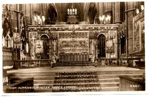 caption high altar westminster abbey london g 3055 quote of reverse we ...