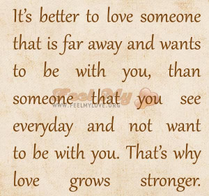 Far Distance Love Quotes