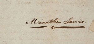Meriwether Lewis and William Clark: The Only Known Document Bearingthe ...