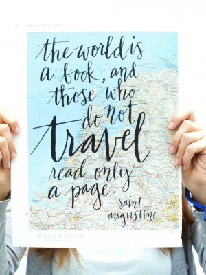 The world is a book Travel Quotes