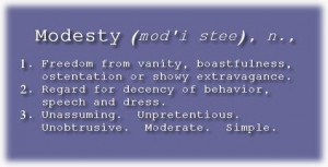Modesty & Christianity
