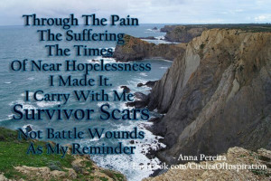 survivor scars #not battle wounds
