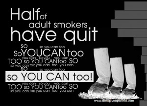 ... Wallpaper on Quit Smoking : Half of the adults have quit smoking