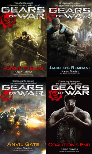 The four Gear of War novels released so far