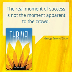 Howdid you come up with the idea for THRIVE! ?