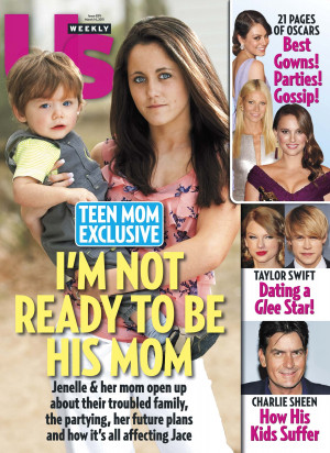 ... is on the cover of the Us Weekly magazine that hits newsstands Friday