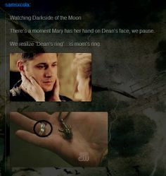 Dean's Ring ||| Mary and Dean Winchester ||| Supernatural 5x16 
