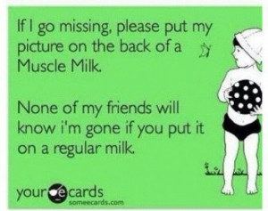 crossfit funny muscle milk