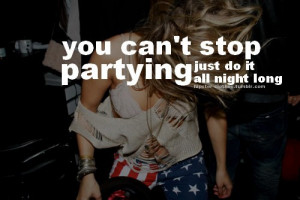 Partying Quotes Image...