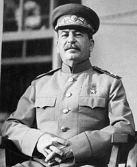 Joseph Stalin , dictator of the Soviet Union from 1929 to 1953.