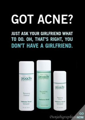 Funny Quote: Got Acne…