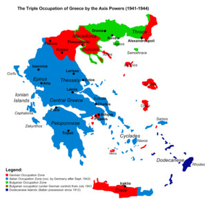 Axis occupation of Greece during World War II: Wikis